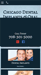Mobile Screenshot of chicagodentalimplants.com